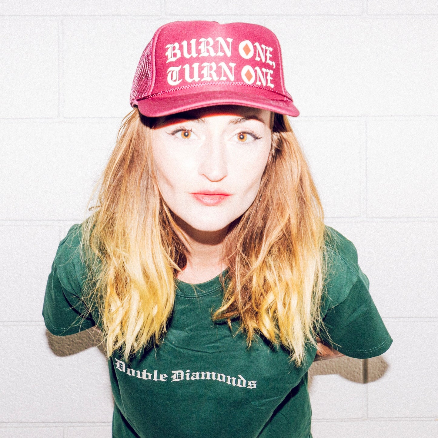 Burn One, Turn One Trucker Hat